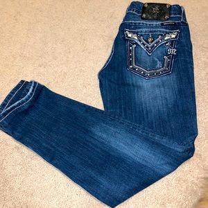 Miss Me skinny jeans size 28